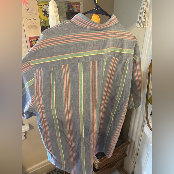 🚨LAST CHANCE Pop Color Button Down - Picture 6 of 6